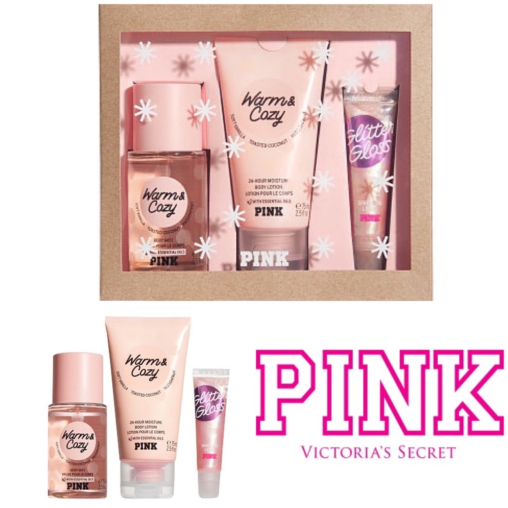 NWT Victoria’s Secret Pink Lotion Gift Set - Picture 1 of 3